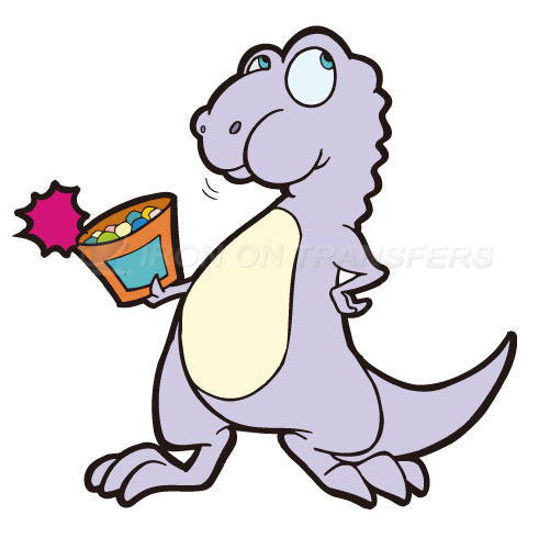 Dinosaur Iron-on Stickers (Heat Transfers)NO.8812